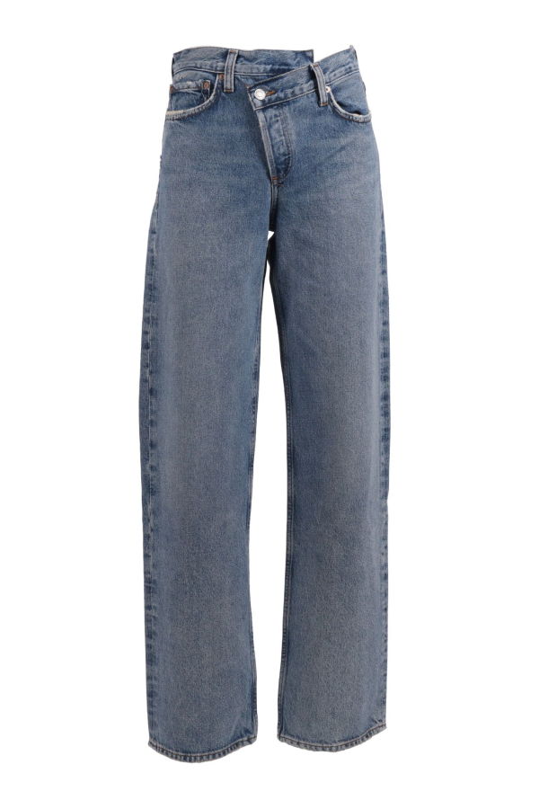 AGOLDE Arc Criss Cross Jeans - Blue