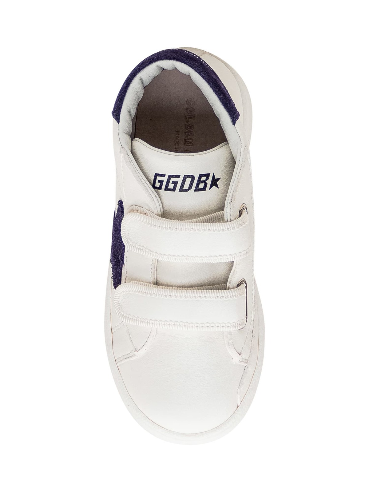 KIDS Golden Goose Ball Star Sneakers - White - Image 4 of 4