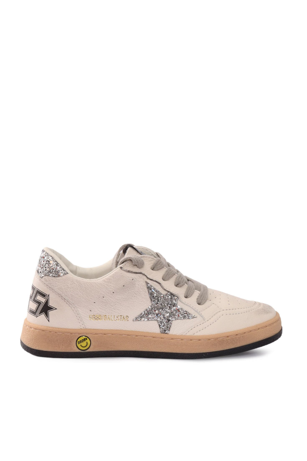 KIDS Golden Goose Ballstar Sneakers - White