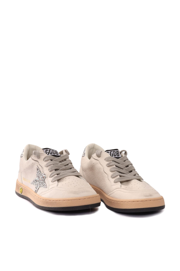 KIDS Golden Goose Ballstar Sneakers - White