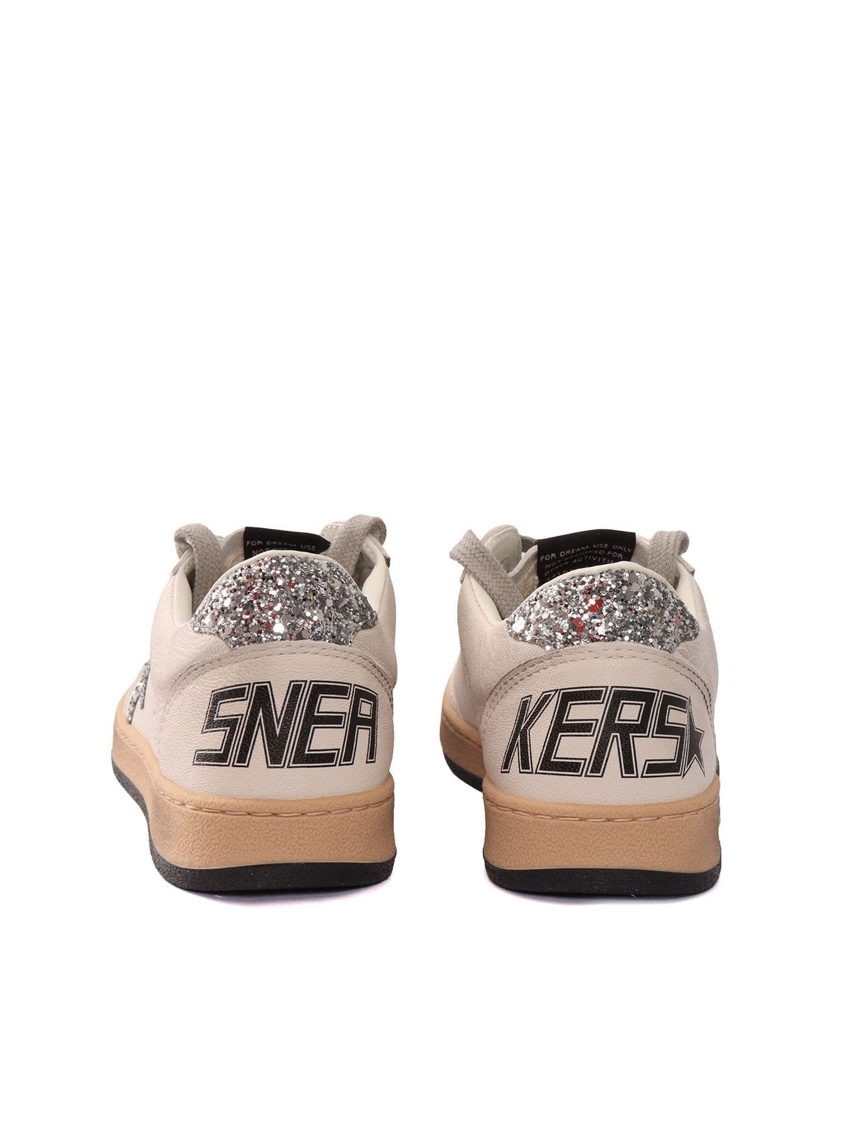 KIDS Golden Goose Ballstar Sneakers - White - Image 3 of 3