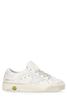 KIDS Golden Goose May Star Patch Sneakers - White - Thumbnail 1