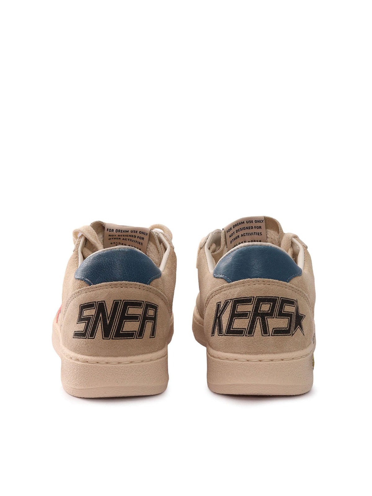 KIDS Golden Goose Ball Star Sneakers - Beige - Image 3 of 3