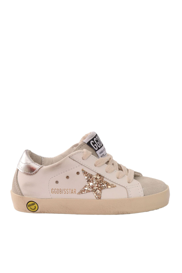 KIDS Golden Goose Super Star Sneakers - White