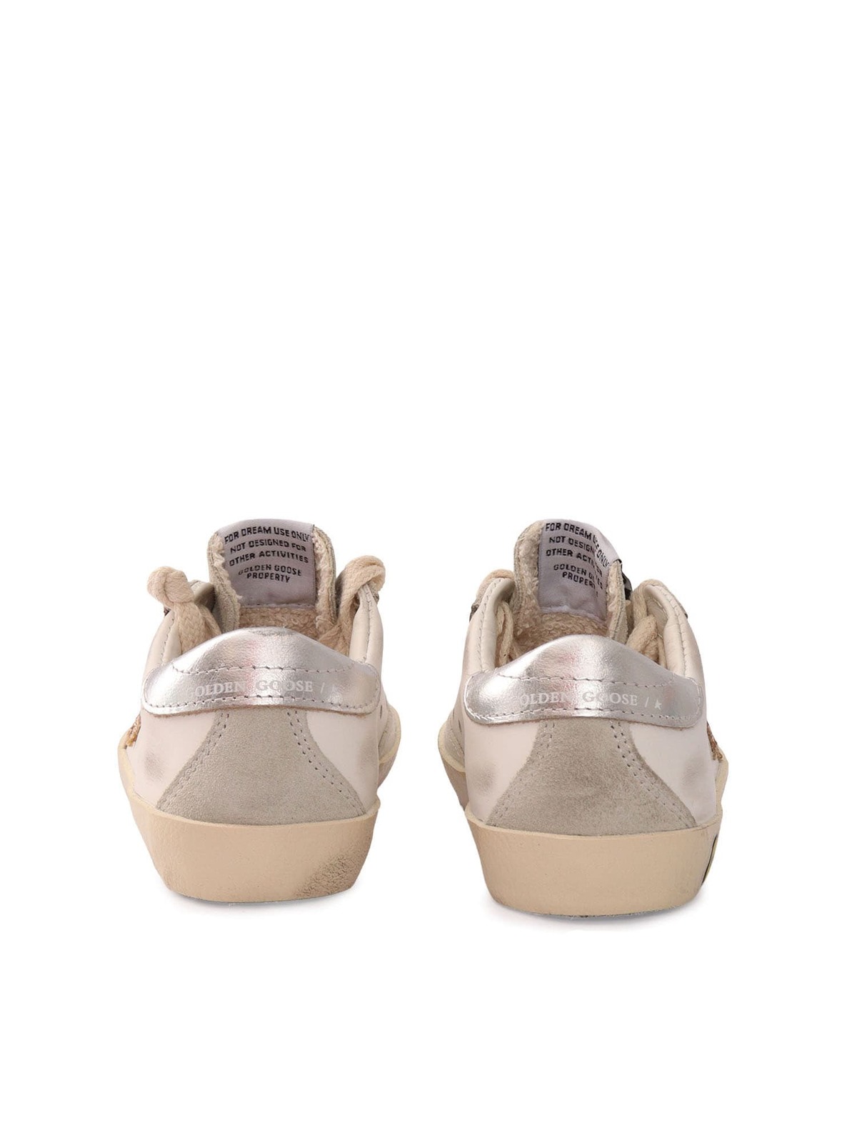 KIDS Golden Goose Super Star Sneakers - White - Image 3 of 3
