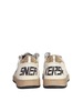 KIDS Golden Goose Ballstar Nappa Upper Laminated Star And Heel Shoes - White - Thumbnail 3