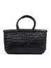 Dragon Diffusion Mini Flat Gora Basket Shoulder Bag - Black - Thumbnail 1