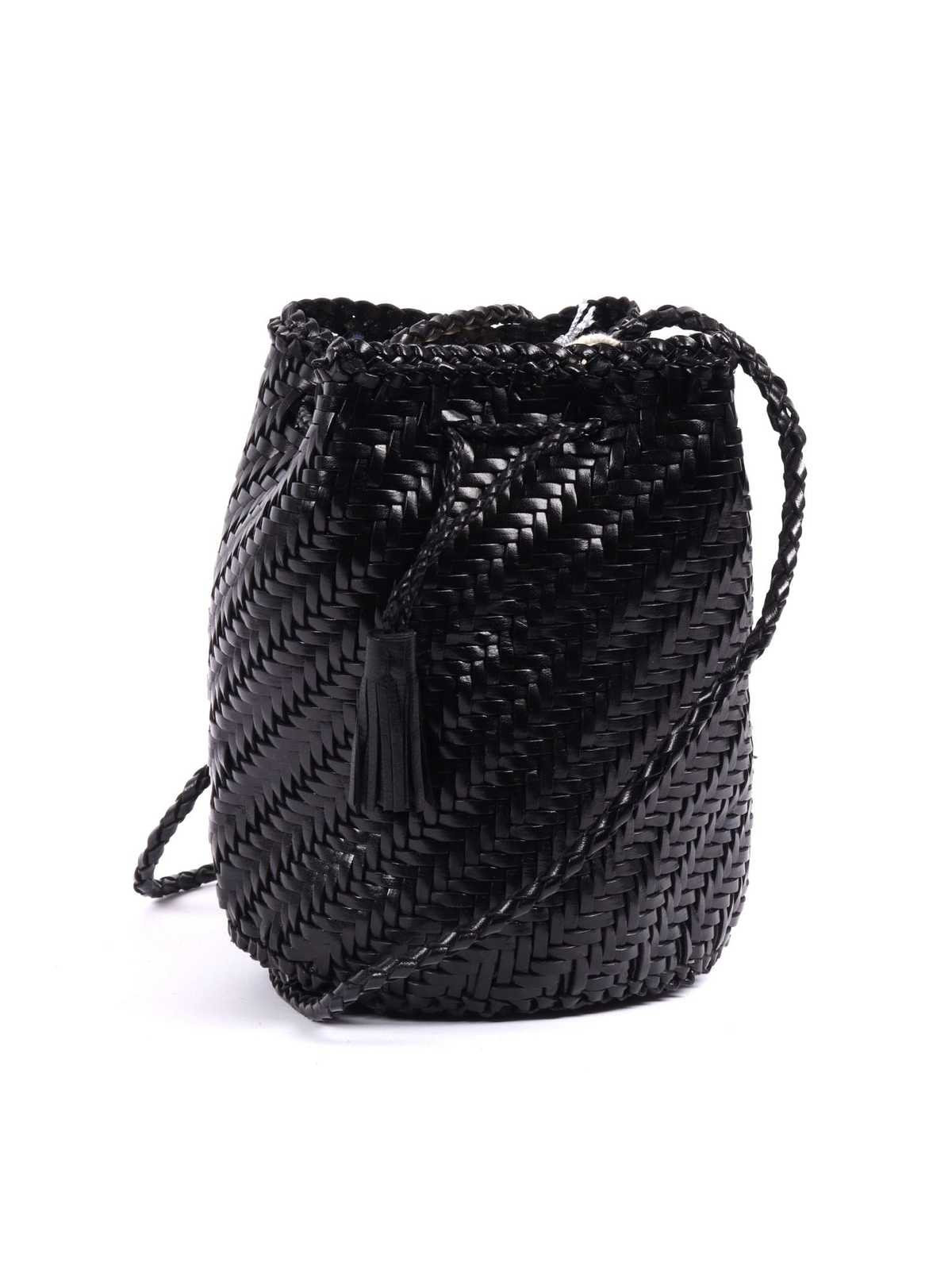Dragon Diffusion Pompom Double Jump Shoulder Bag - Black - Image 3 of 3