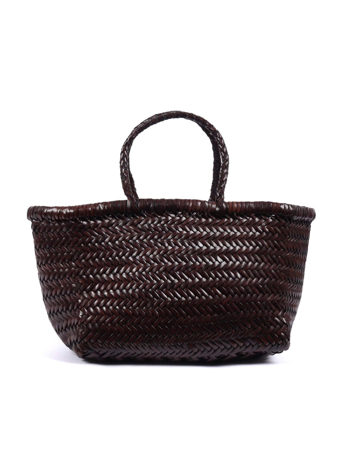 Dragon Diffusion Bamboo Triple Jump Small Shoulder Bag - Brown - Image 1 of 3