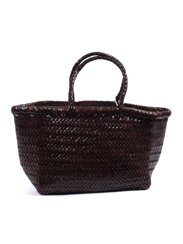 Dragon Diffusion Bamboo Triple Jump Small Shoulder Bag - Brown