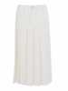 Fabiana Filippi Tech Wool Pleated Skirt With Elastic Waistband - White - Thumbnail 1