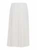 Fabiana Filippi Tech Wool Pleated Skirt With Elastic Waistband - White - Thumbnail 2