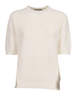 Fabiana Filippi Sequin Short Sleeve Crew Neck Sweater - White - Thumbnail 1