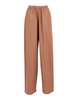 Fabiana Filippi Poplin Pijama Trousers With Elastic Waistband Pants - Beige - Thumbnail 1