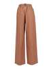 Fabiana Filippi Poplin Pijama Trousers With Elastic Waistband Pants - Beige - Thumbnail 2