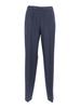 Fabiana Filippi Bistretch Wool Jogging Trousers With Filo Diamante Pants - Blue - Thumbnail 1