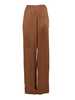 Fabiana Filippi Enver Satin Wide Jogging Trousers - Beige - Thumbnail 1