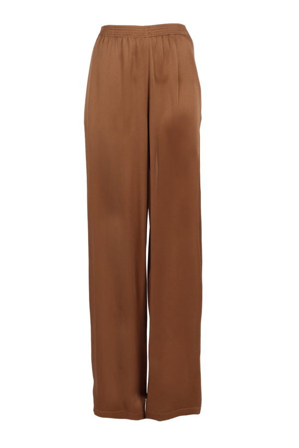 Fabiana Filippi Enver Satin Wide Jogging Trousers - Beige