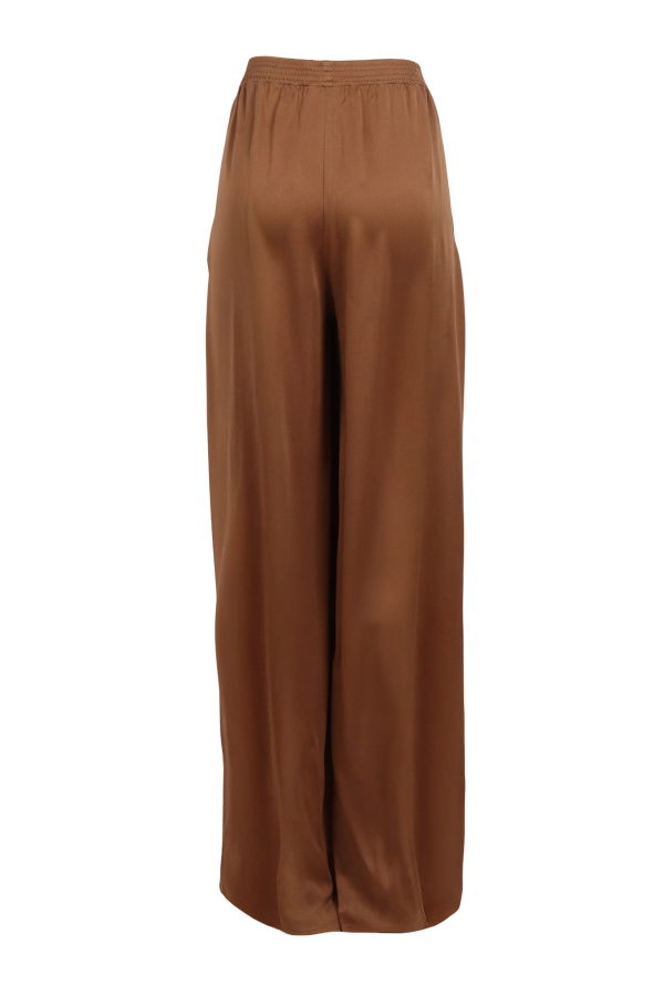 Fabiana Filippi Enver Satin Wide Jogging Trousers - Beige