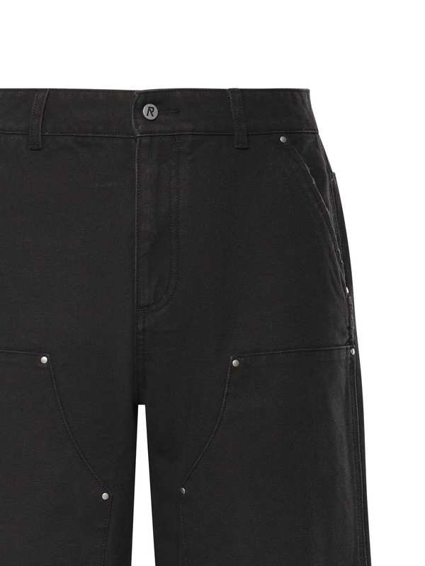 Represent Cotton Worker Pants - Washed Black