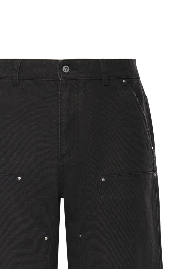 Represent Cotton Worker Pants - Washed Black