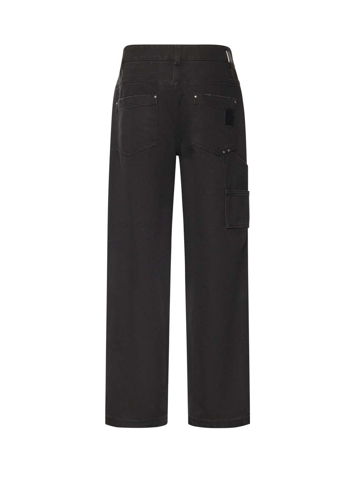 Represent Cotton Worker Pants - Washed Black - Image 3 of 3