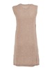 Fabiana Filippi Sequin Diamond Stitch Knit Dress - Beige - Thumbnail 2