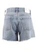 AGOLDE Parker Long Loose Fit Vintage Shorts - Blue - Thumbnail 2