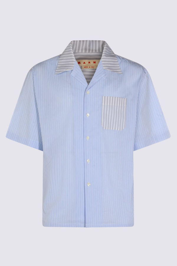 Marni Multicolor Cotton Shirt - Red