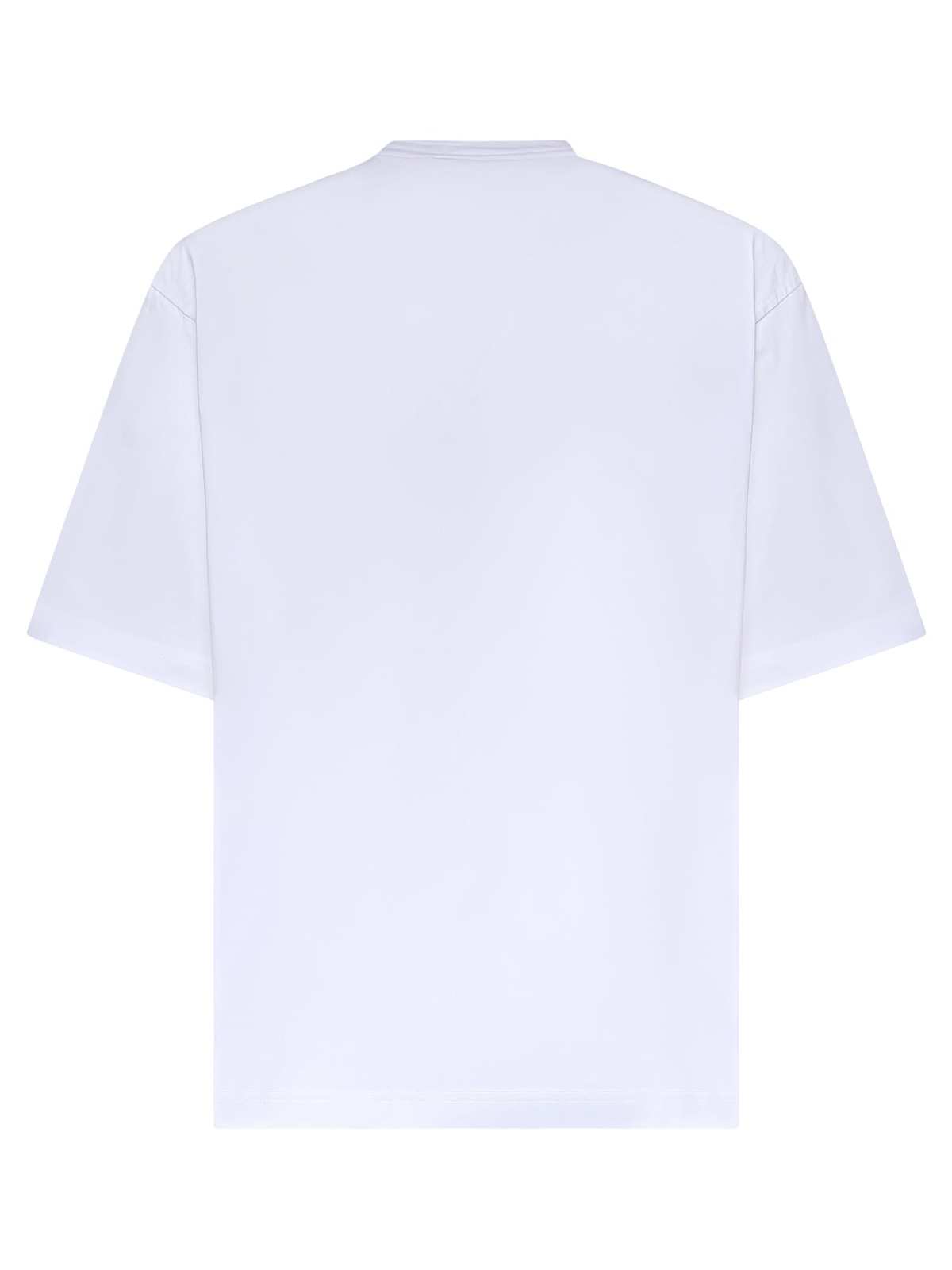 Marni Cotton T-Shirt With Marni Beach Print - White - Image 3 of 3