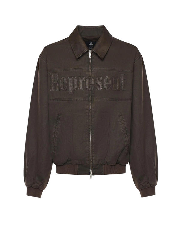 Represent Roscoe Denim Jacket - Whisky Represent Roscoe Denim Jacket - Whisky