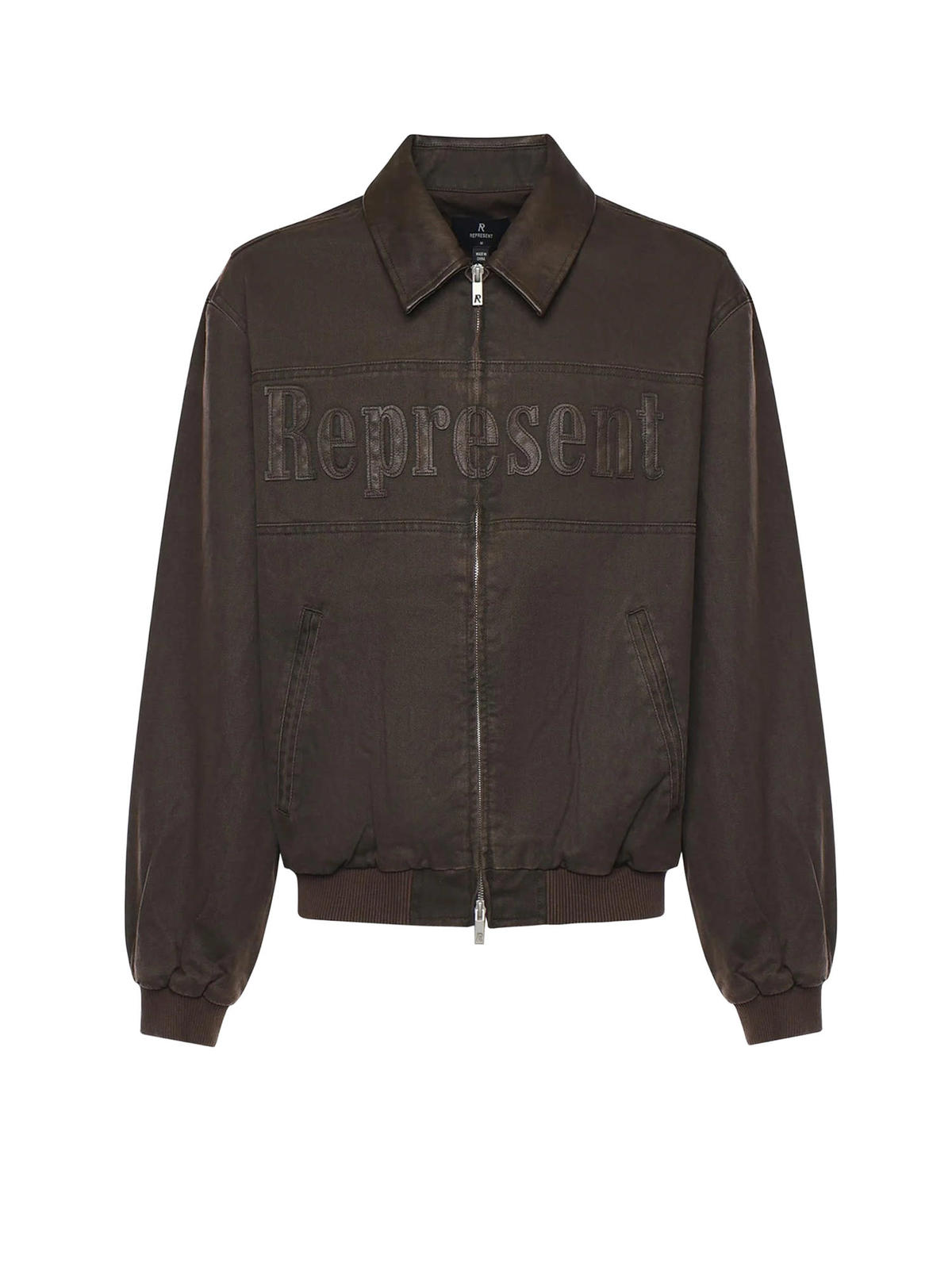 Represent Roscoe Denim Jacket - Whisky - Image 1 of 3