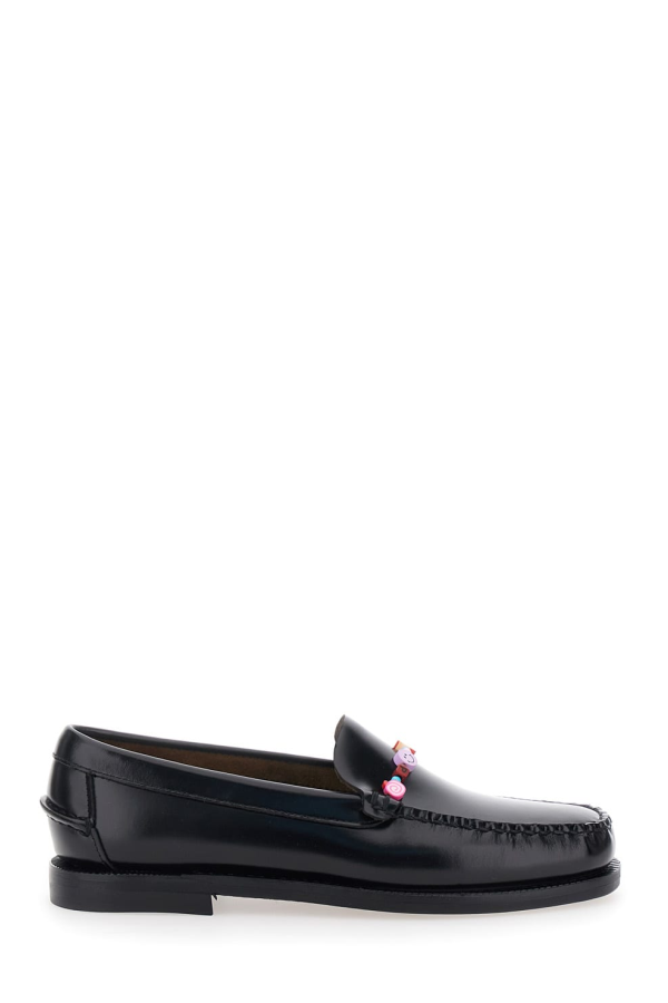Sebago Frank Beads Flat Shoes - Black