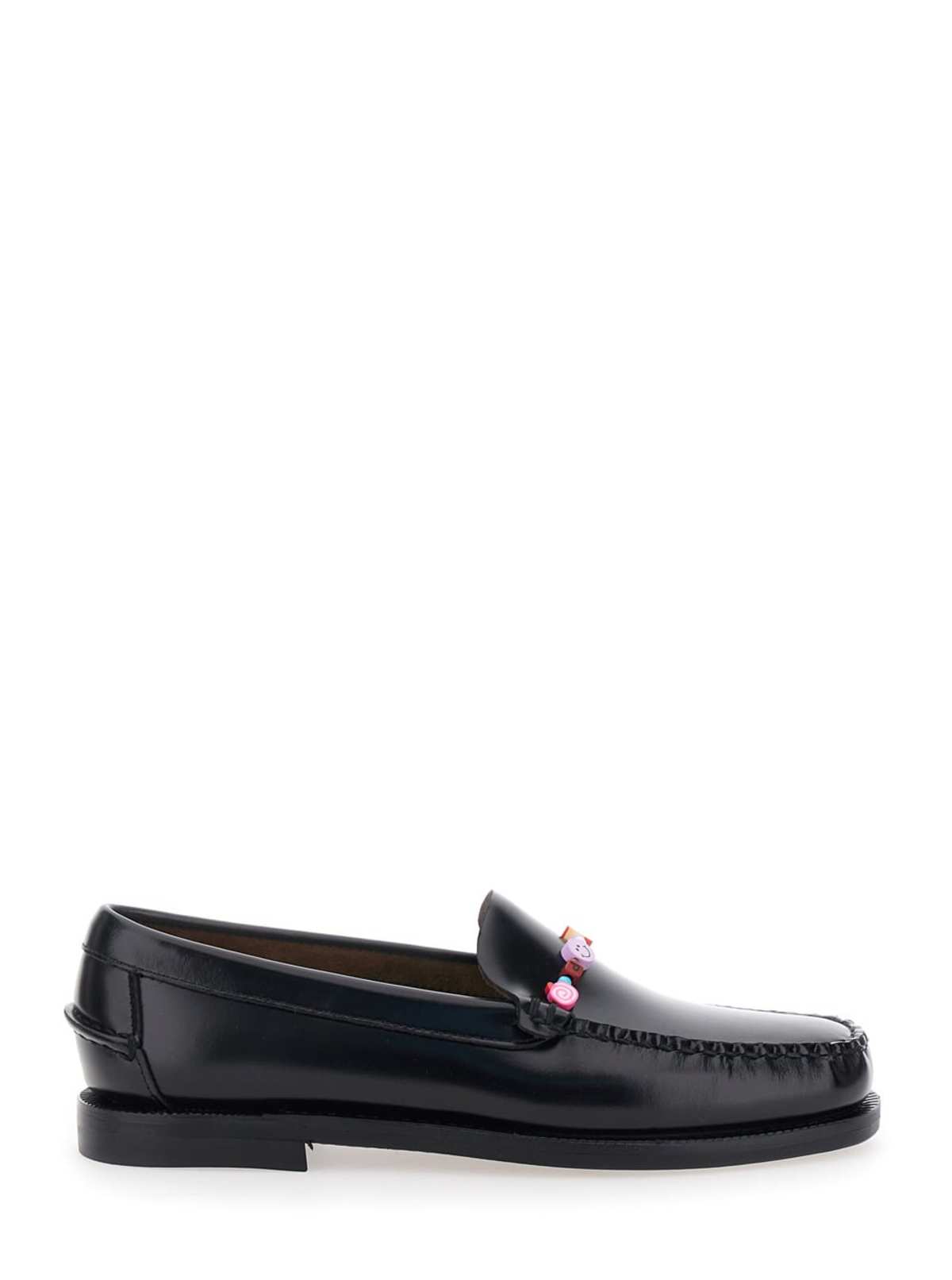 Sebago Frank Beads Flat Shoes - Black - Image 1 of 4