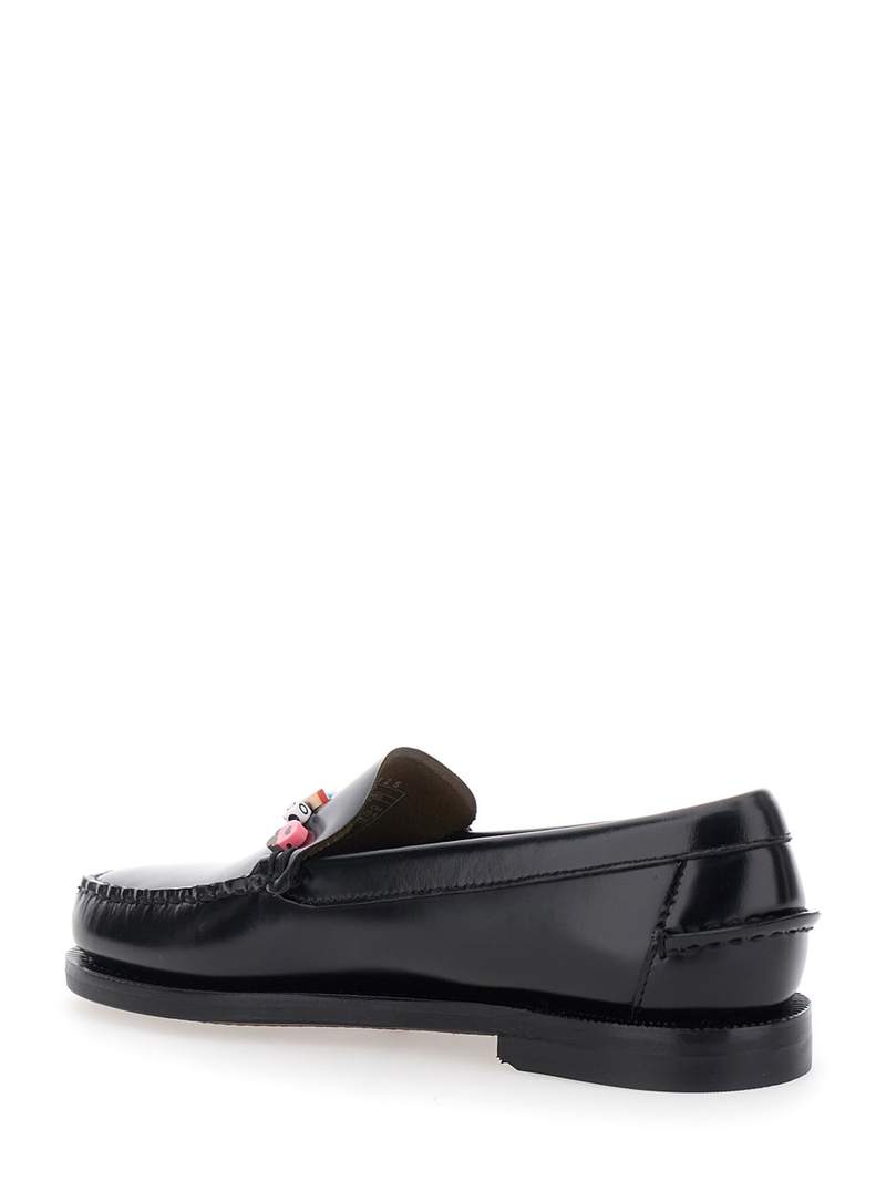 Sebago Frank Beads Flat Shoes - Black