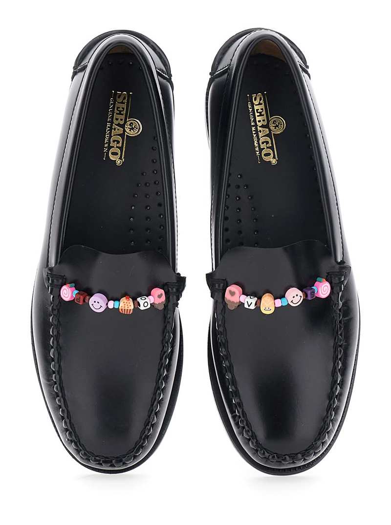 Sebago Frank Beads Flat Shoes - Black