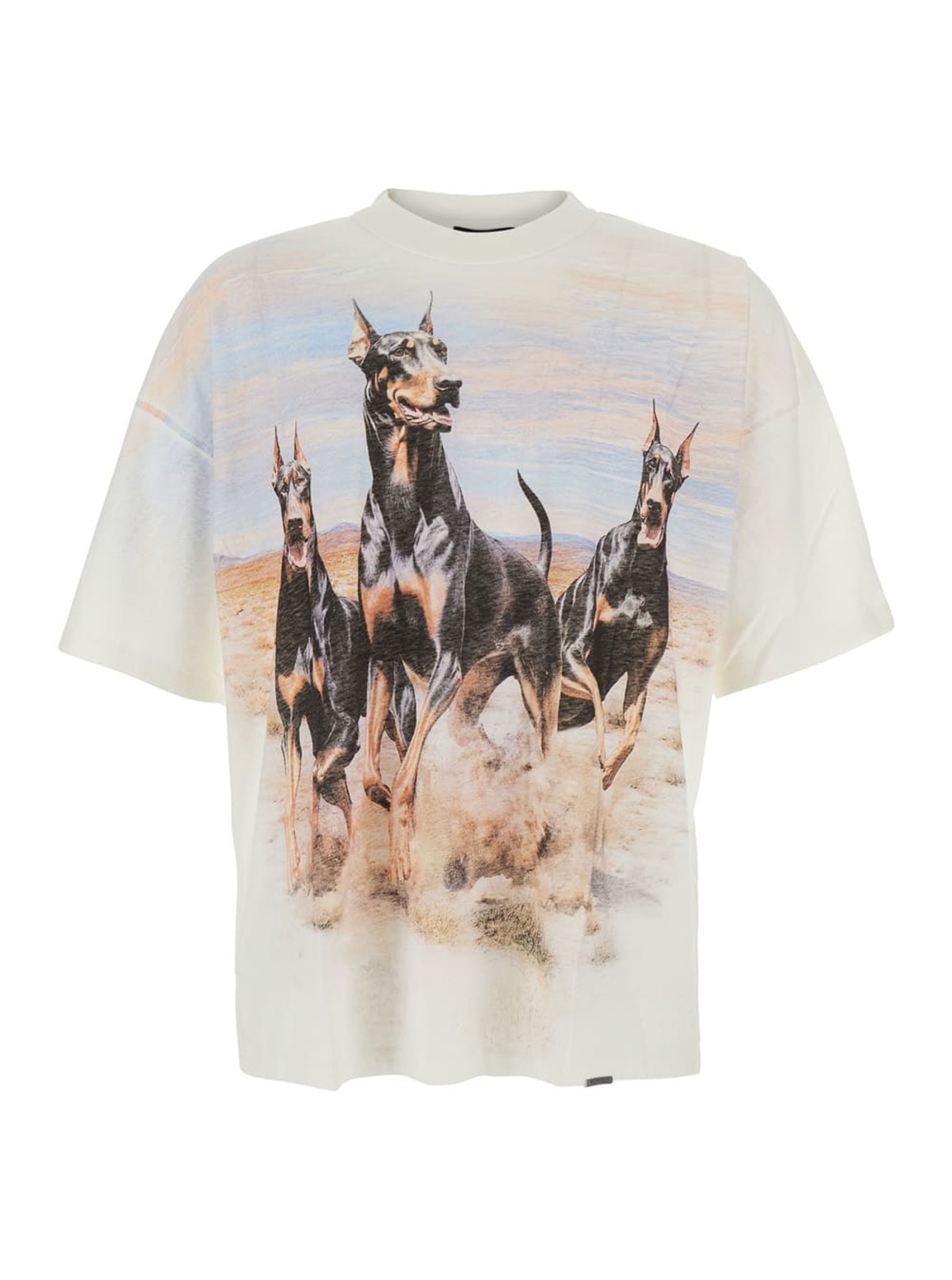 Represent Wester Dobermans T-Shirt - White - Image 1 of 3