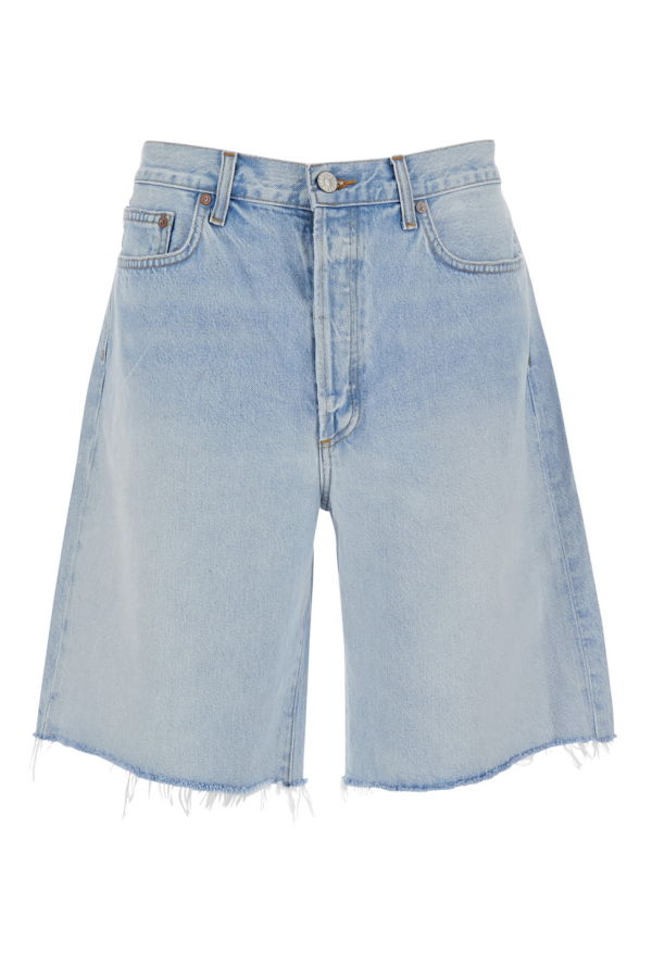 AGOLDE Anson Short Shorts - Light Blue