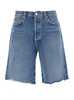 AGOLDE Anson Short In Guide Shorts - Blue - Thumbnail 1