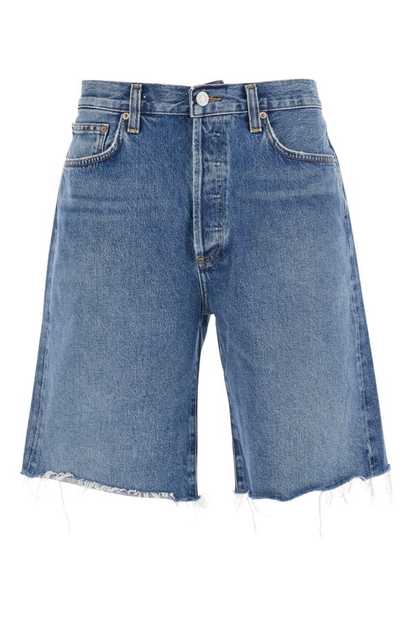 AGOLDE Anson Short In Guide Shorts - Blue