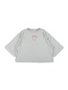 KIDS Marni Girls Cropped T-Shirt - Gray - Thumbnail 1