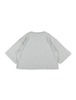 KIDS Marni Girls Cropped T-Shirt - Gray - Thumbnail 3