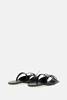 MM6 Maison Margiela Slingback Sandals With Bow Detail - Black - Thumbnail 3