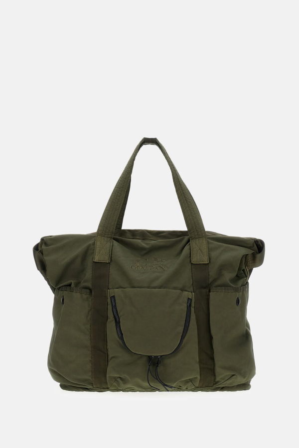 C.P. Company Twill Tote Bag - Green