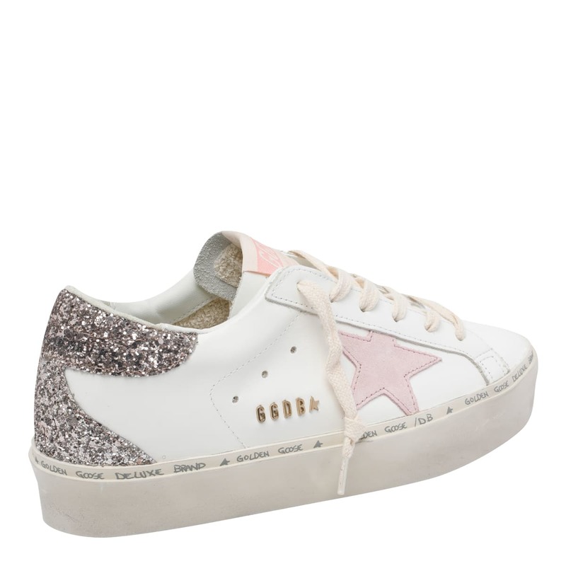 Golden Goose Hi Star Sneakers - White