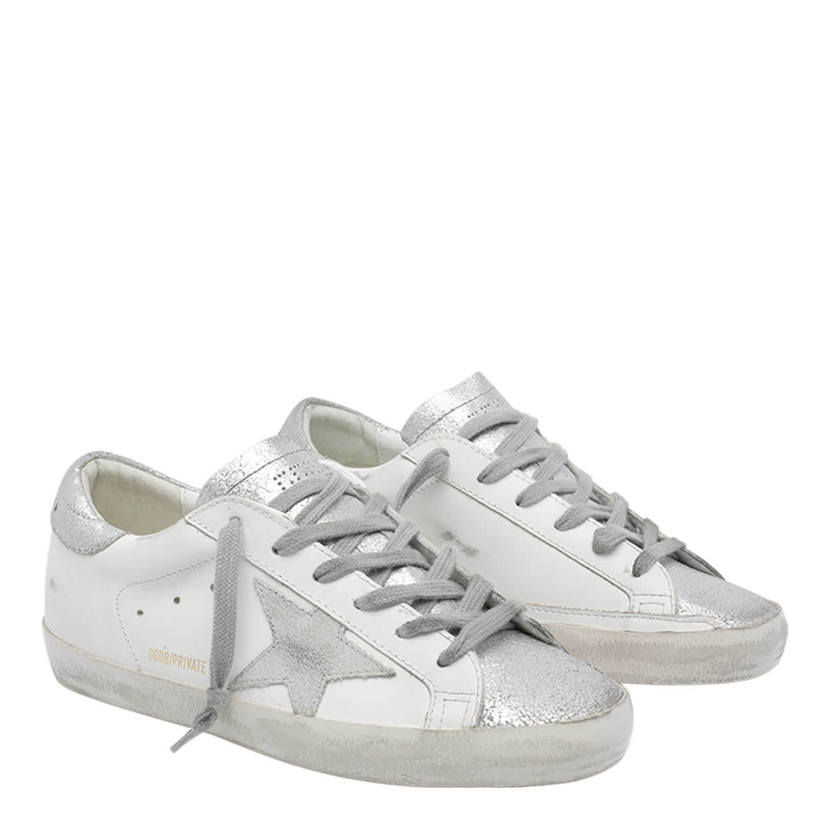 Golden Goose Super-Star Sneakers - White - Image 2 of 4