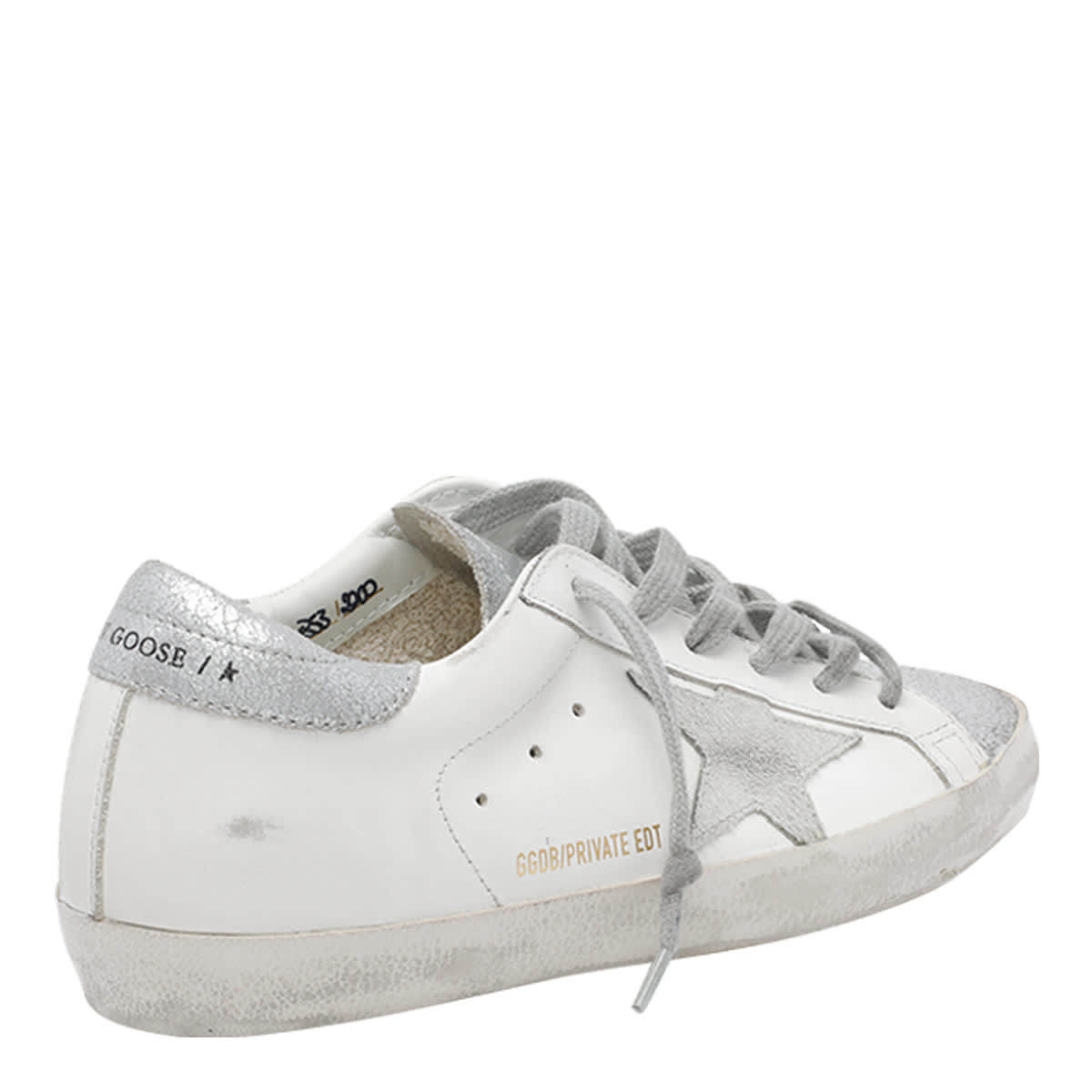 Golden Goose Super-Star Sneakers - White - Image 3 of 4