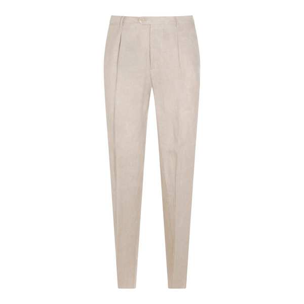 Etro Linen Pants - Light Sand