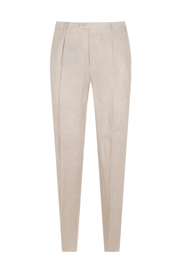Etro Linen Pants - Light Sand