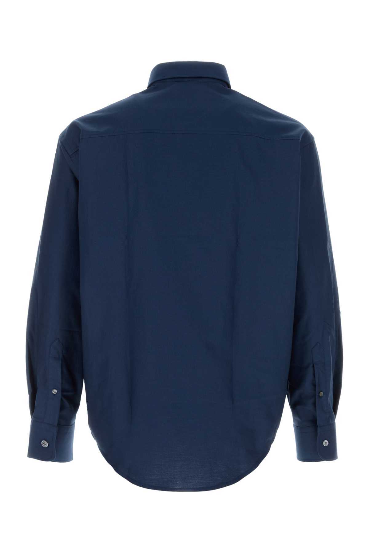 Ami Alexandre Mattiussi Oxford Oversize Shirt - Encre - Image 2 of 2